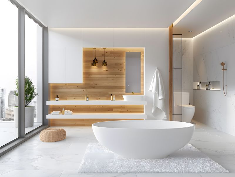 Large Bathtub Installation in South Portland, ME