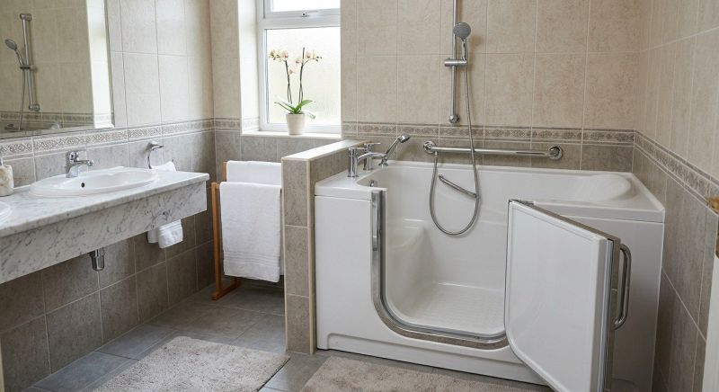 Elderly Bathtub Installation in Howard County, MD