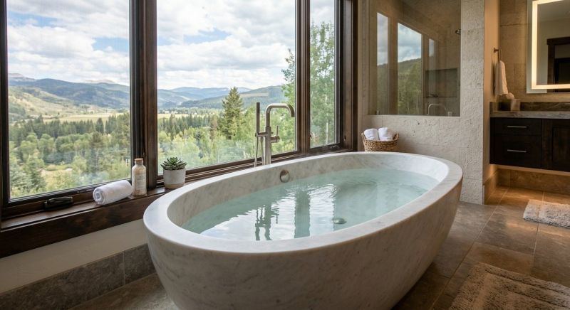 Large Bathtub Installation in South Portland, ME